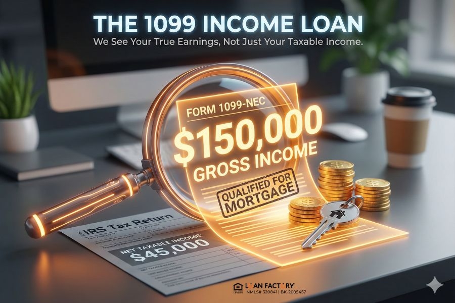 1099 Income Loan: How Self-Employed Borrowers Qualify for a Mortgage