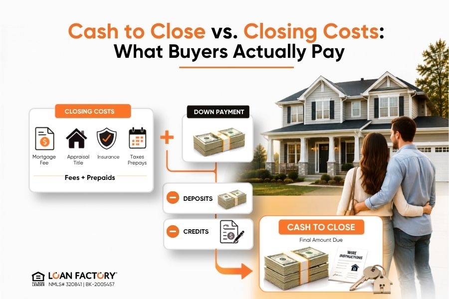  Cash to Close vs. Closing Costs: What Buyers Actually Pay