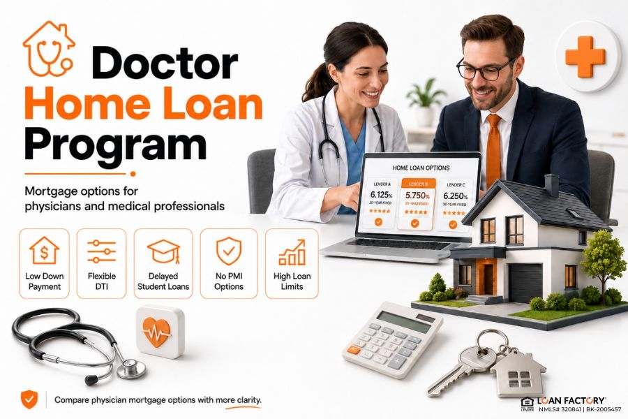 Doctor Home Loan Program: Mortgage Options for Physicians and Medical Professionals