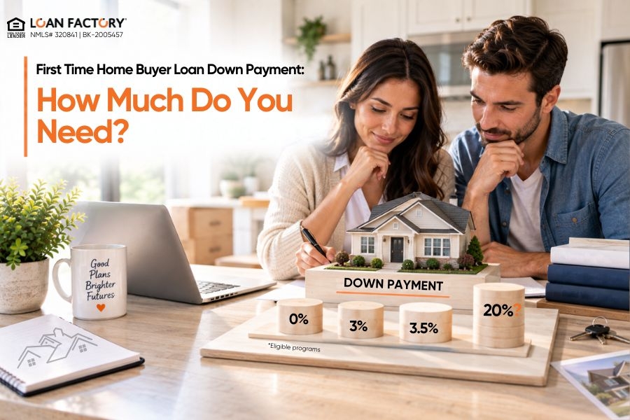 First Time Home Buyer Loan Down Payment: How Much Do You Need?