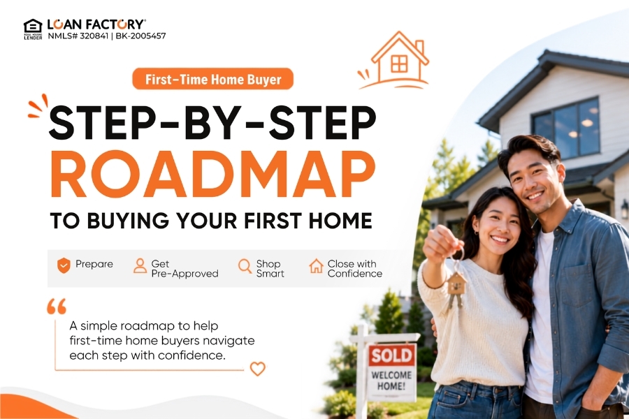 First-Time Home Buyer Step-by-Step Roadmap to Buying a House