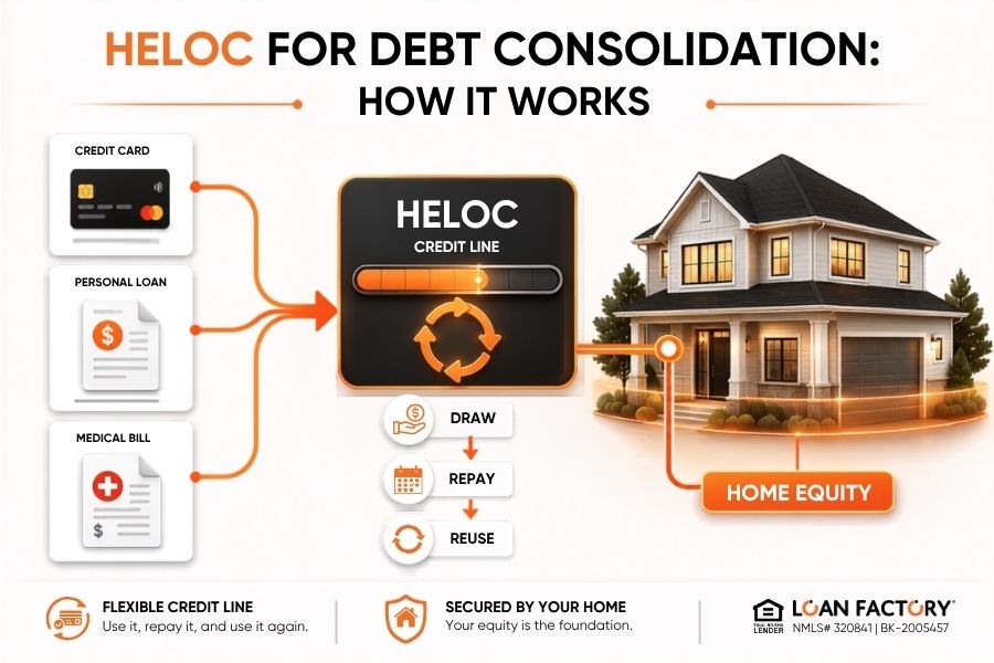 HELOC for Debt Consolidation: How It Works