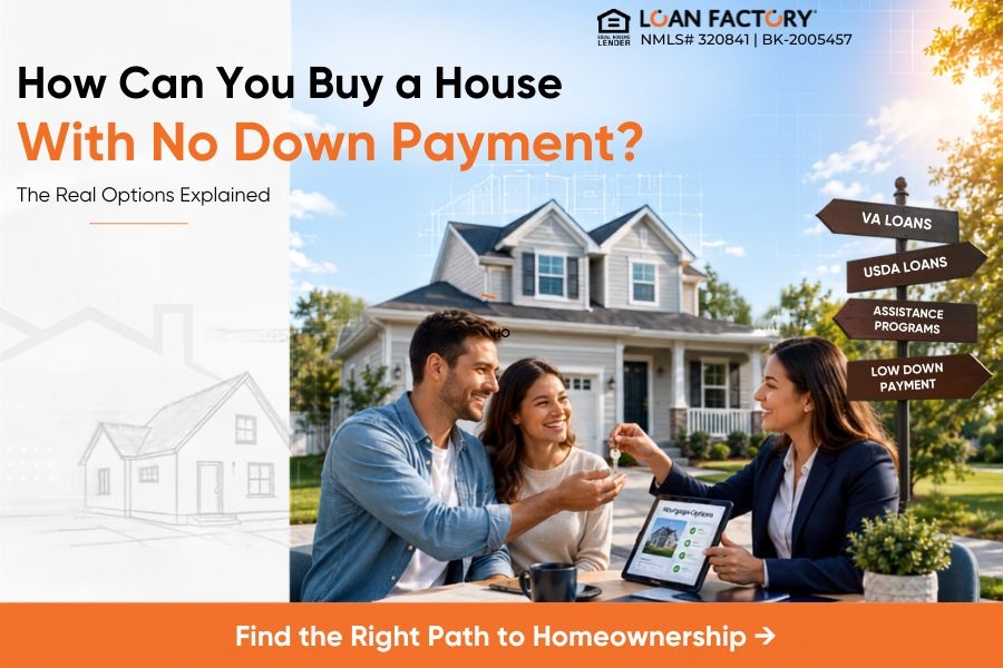 How Can You Buy a House With No Down Payment? The Real Options Explained