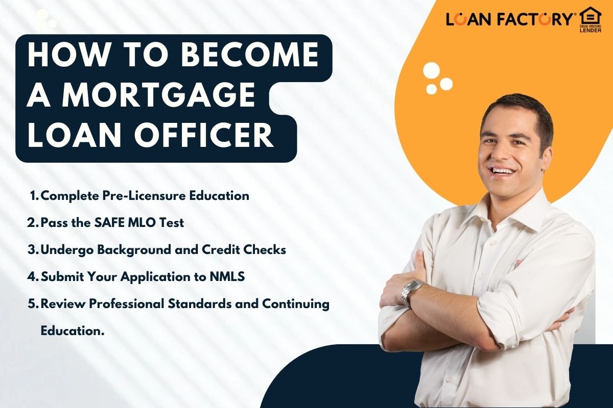 How to Become a Mortgage Loan Officer in 5 Easy Steps