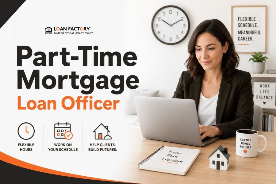 How to become a Part-time Mortgage Loan Officer?