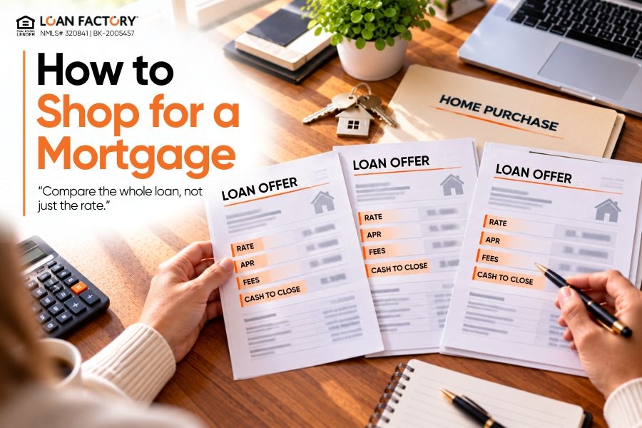 How to Shop for a Mortgage: Compare Lenders, Brokers, Rates, and Loan Offers
