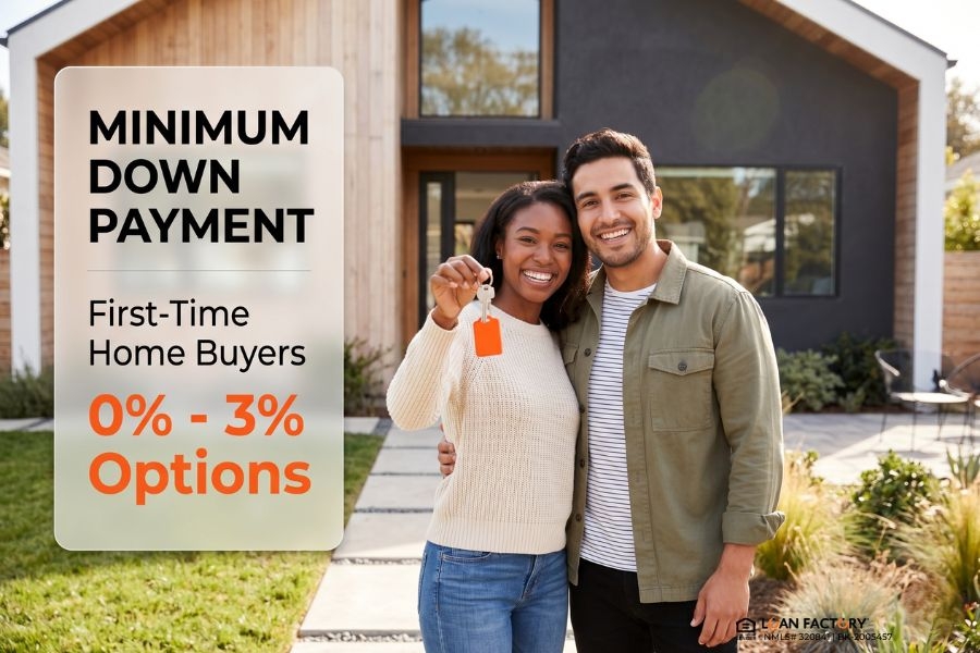 Minimum Down Payment for First-Time Home Buyers (0%–3% Options Explained)