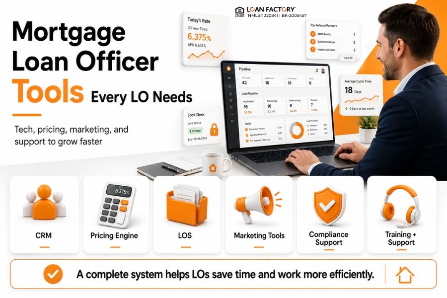 Mortgage Loan Officer Tools: Best Tech Stack for New and Experienced LOs