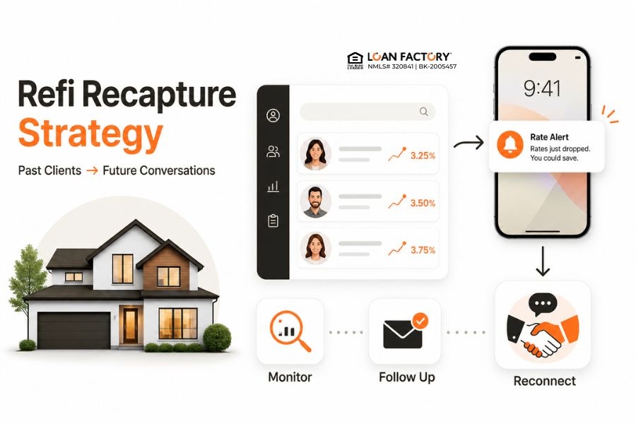 Refinance Recapture Strategy: Retain Past Clients and Build Reviews