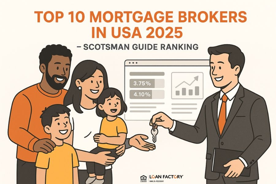 Top 10 Mortgage Brokers in USA 2025 – Scotsman Guide Ranking