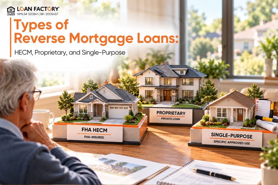 Types of Reverse Mortgage Loans: HECM, Proprietary, and Single-Purpose