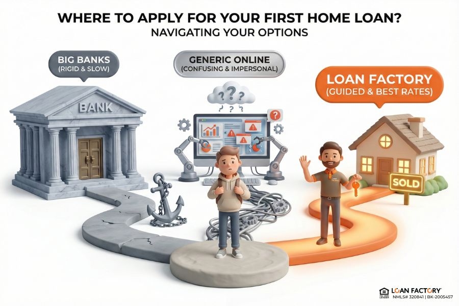 Where to Apply for a First-Time Home Buyer Loan?