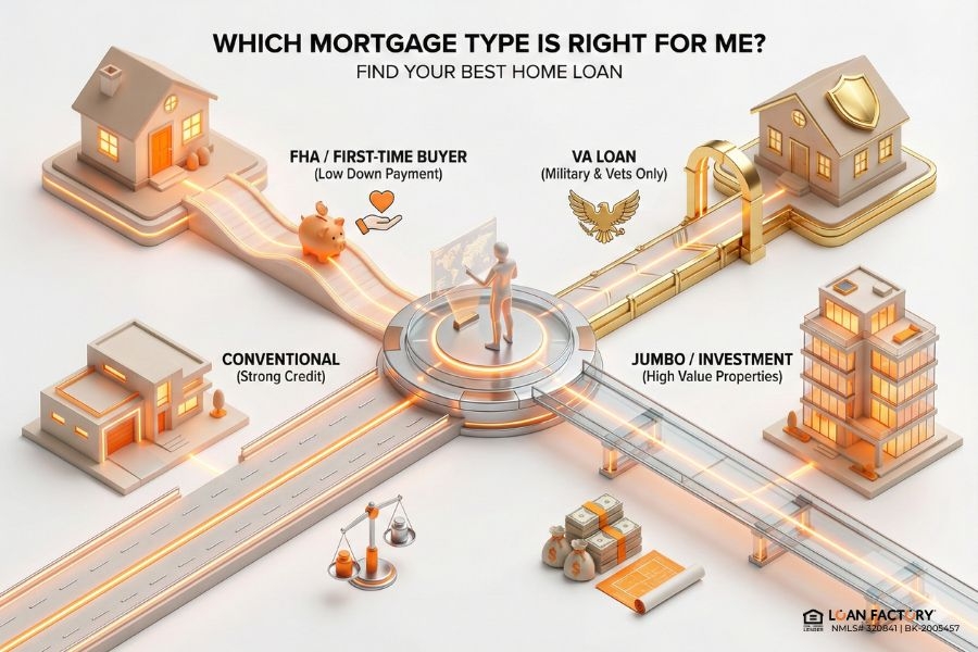 Which Mortgage Type Is Right for Me? Find Your Best Home Loan