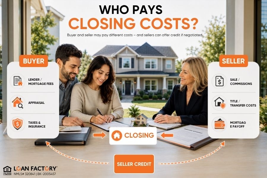  Who Pays Closing Costs? Buyer vs. Seller Guide for Homebuyers