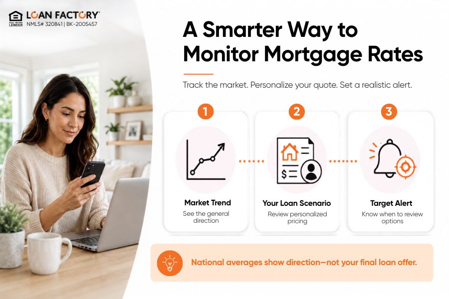 How to Monitor Mortgage Rates and Know When to Lock
