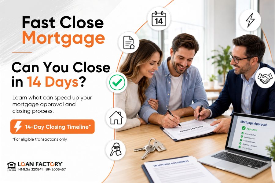 Fast Close Mortgage: Can You Close in 14 Days
