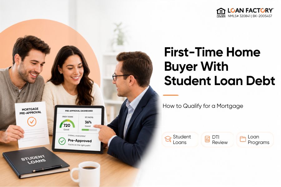 First-Time Home Buyer With Student Loan Debt: How to Qualify