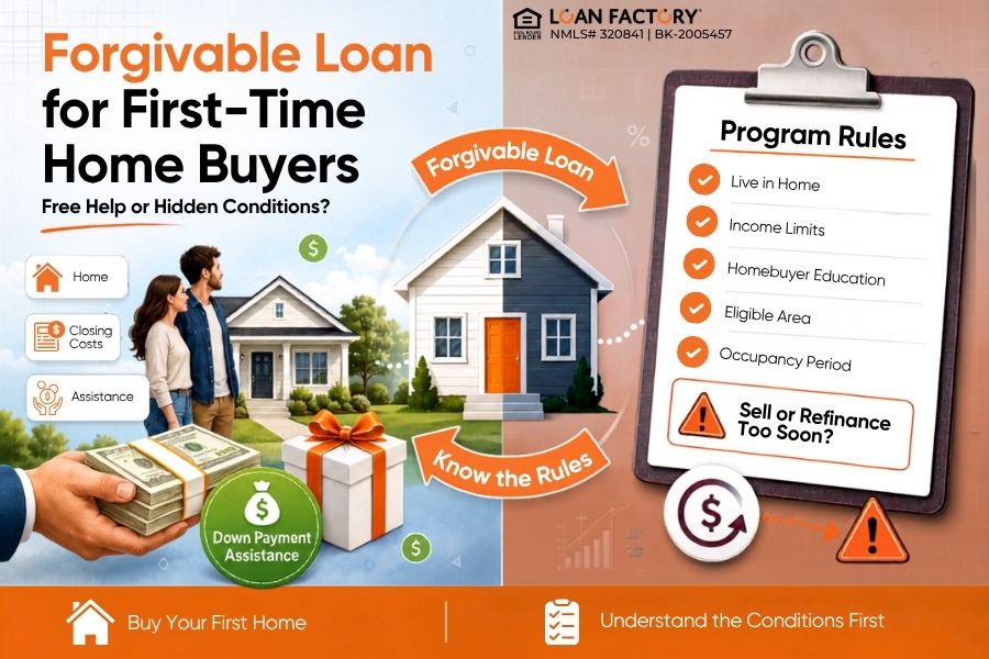 Forgivable Loan for First-Time Home Buyers: Free Help or Hidden Conditions?