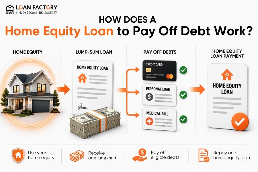 Home Equity Loan for Debt Consolidation: How It Works