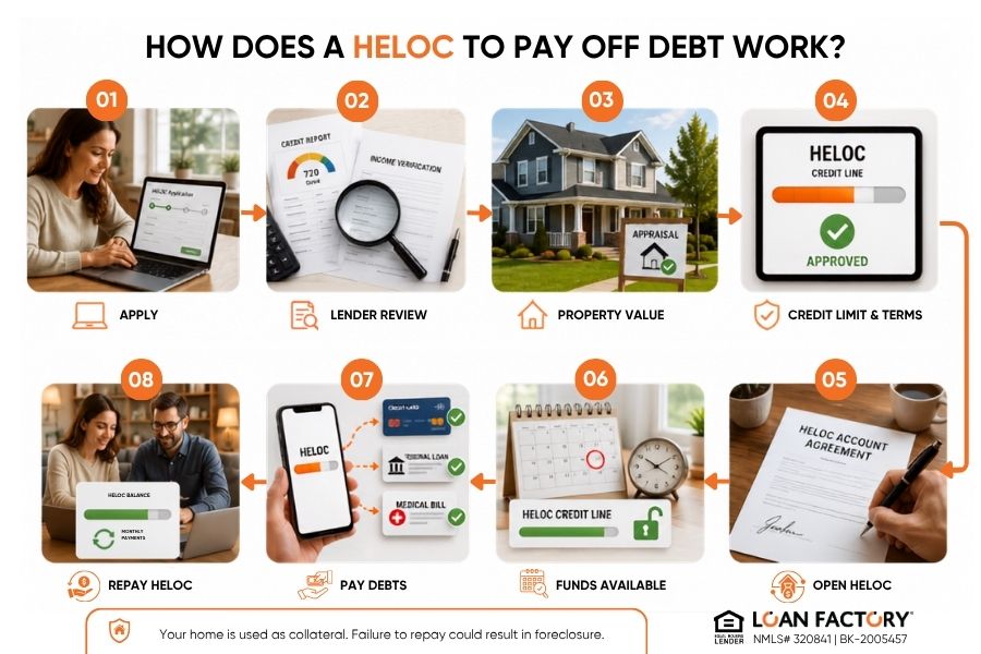 HELOC for Debt Consolidation: How It Works