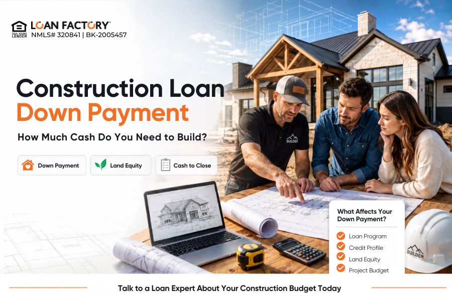 Construction Loan Down Payment: How Much Cash Do You Need to Build?