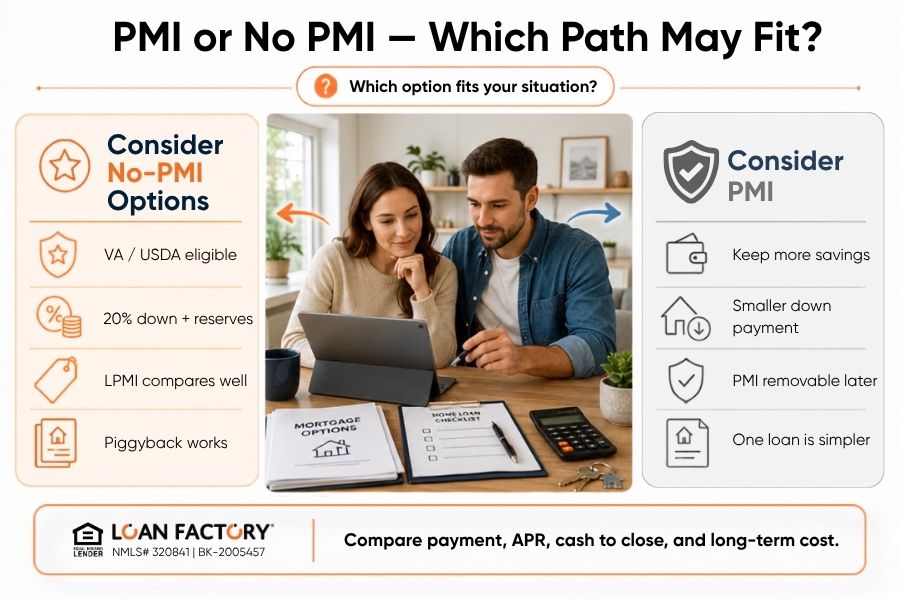 No PMI Mortgage Programs: Home Loan Options Without Monthly PMI