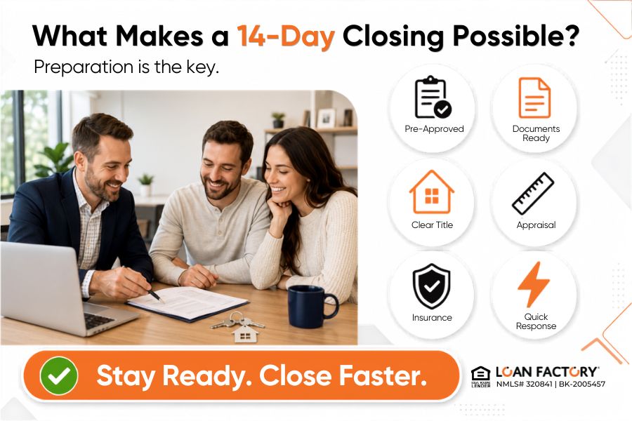 Fast Close Mortgage: Can You Close in 14 Days