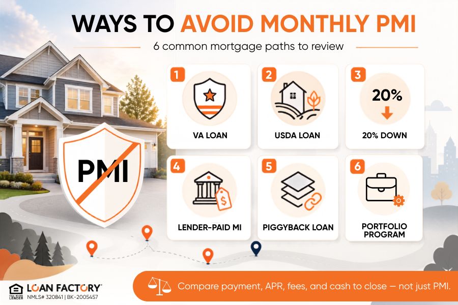 No PMI Mortgage Programs: Home Loan Options Without Monthly PMI