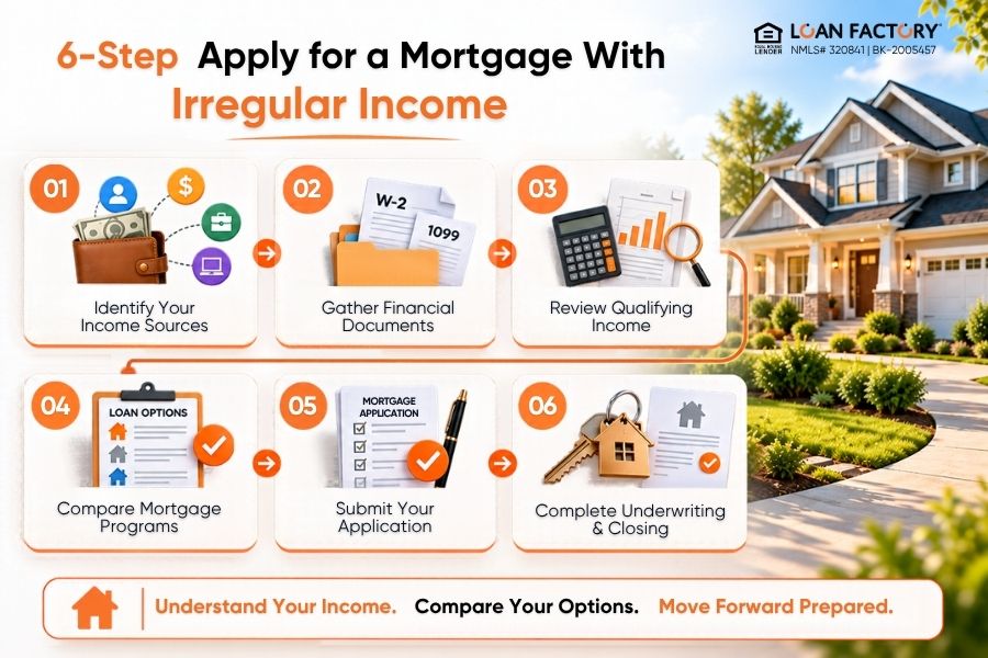 Mortgage With Irregular Income: How to Qualify and What Lenders Look For