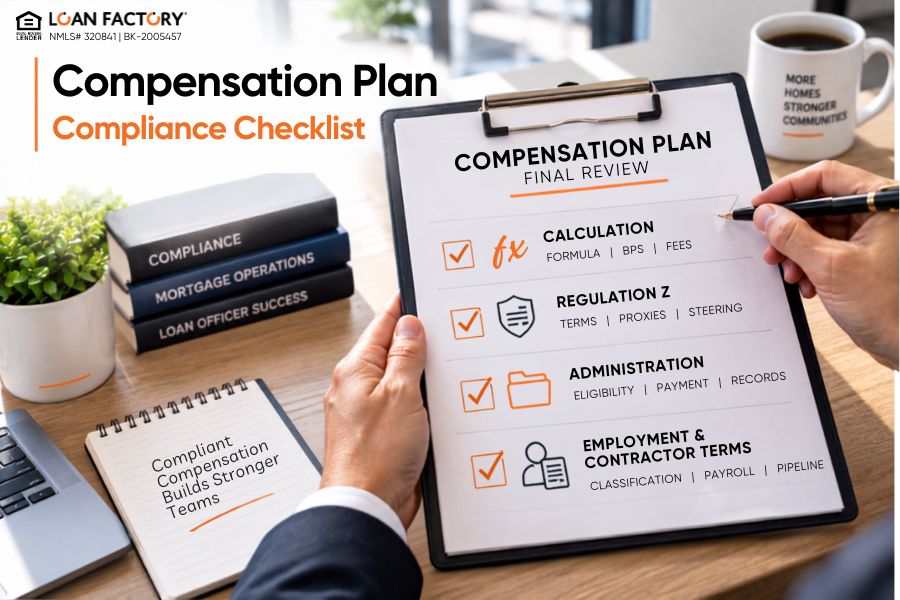 Mortgage Loan Officer Compensation Rules: Plans, Agreements, and Compliance