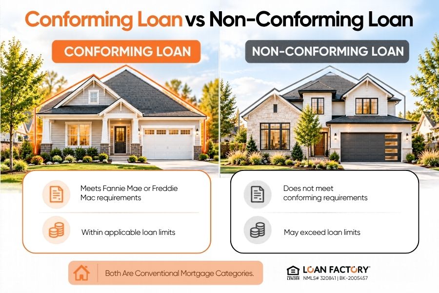 What Is a Conforming Loan? Conforming vs Non-Conforming Mortgage Guide