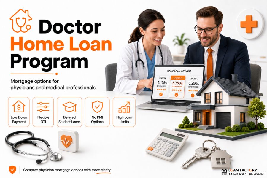 Doctor Home Loan Program: Mortgage Options for Physicians and Medical Professionals