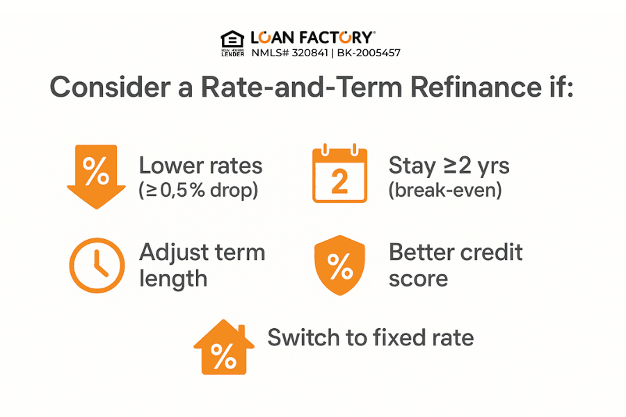 Top 4 Benefits of a Rate-and-Term Refinance