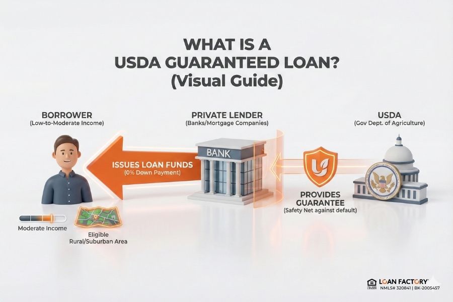 USDA Section 502 Guaranteed Loan | No Down Payment Home Loan