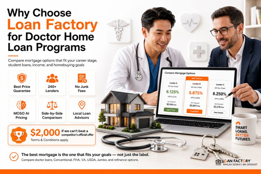 Doctor Home Loan Program: Mortgage Options for Physicians and Medical Professionals