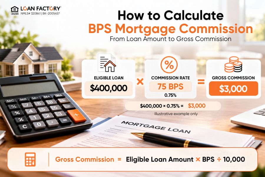 BPS Mortgage Commission: Calculate Loan Officer Pay