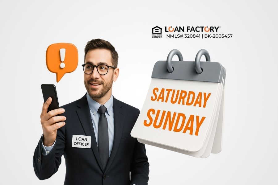 Do Mortgage Loan Officers Work on Weekends?