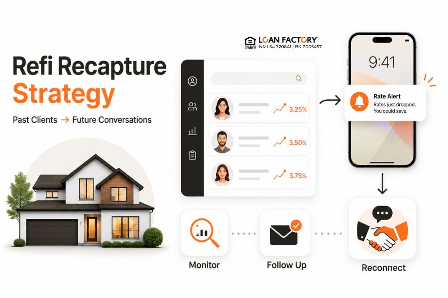 Refinance Recapture Strategy: Retain Past Clients and Build Reviews