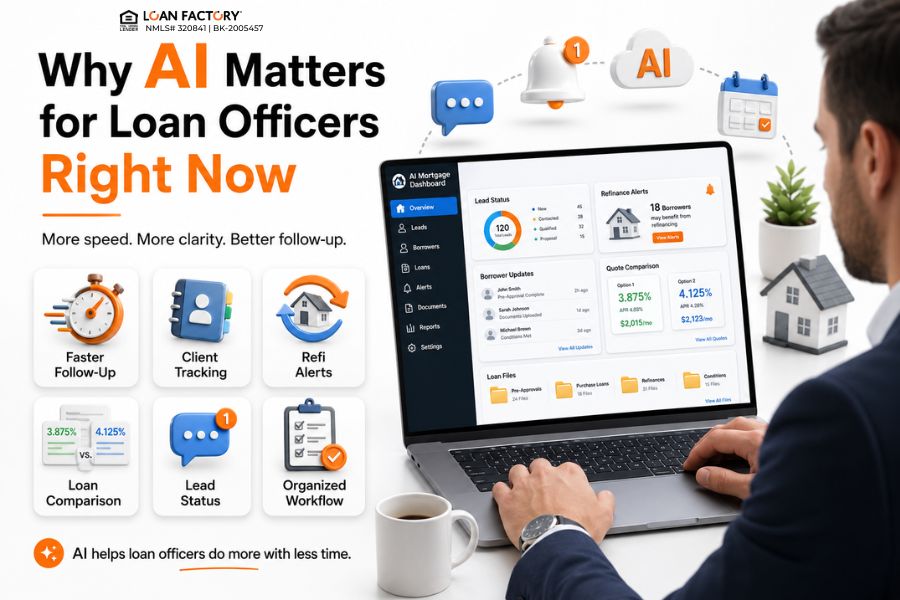 AI Mortgage Technology for Loan Officers: Work Faster and Compete Smarter
