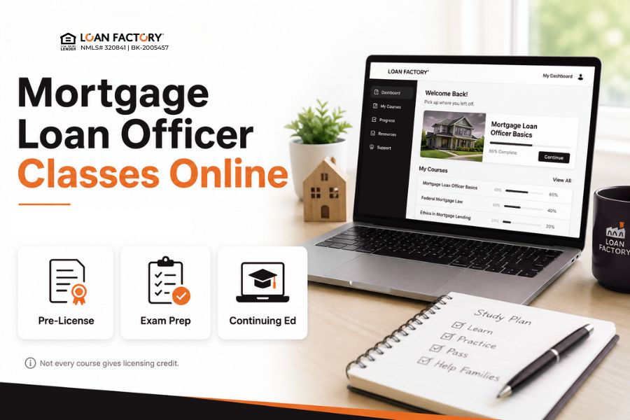 Mortgage Loan Officer Classes Online: Courses and Licensing