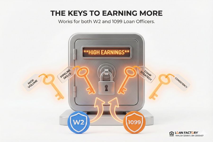 Do 1099 Loan Officers Make More Than W2 Loan Officers?
