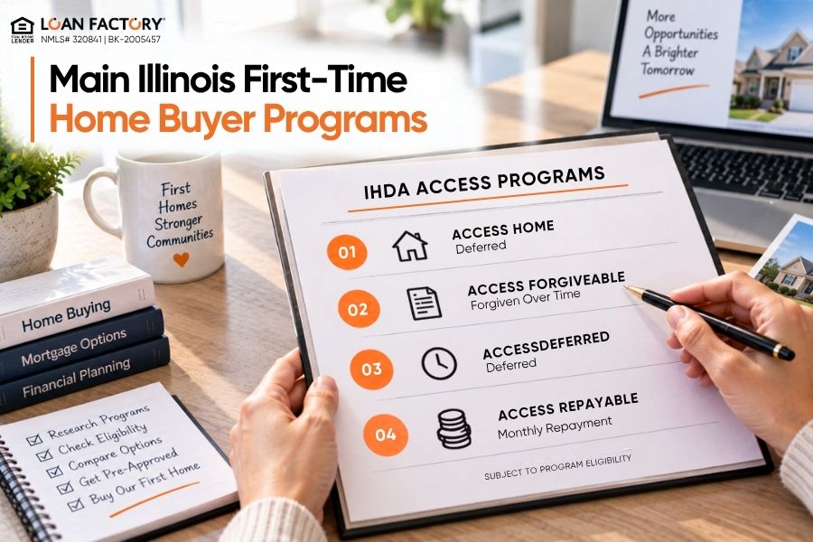 Illinois First Time Home Buyer Programs: IHDA, Down Payment Assistance, and Buyer Guide