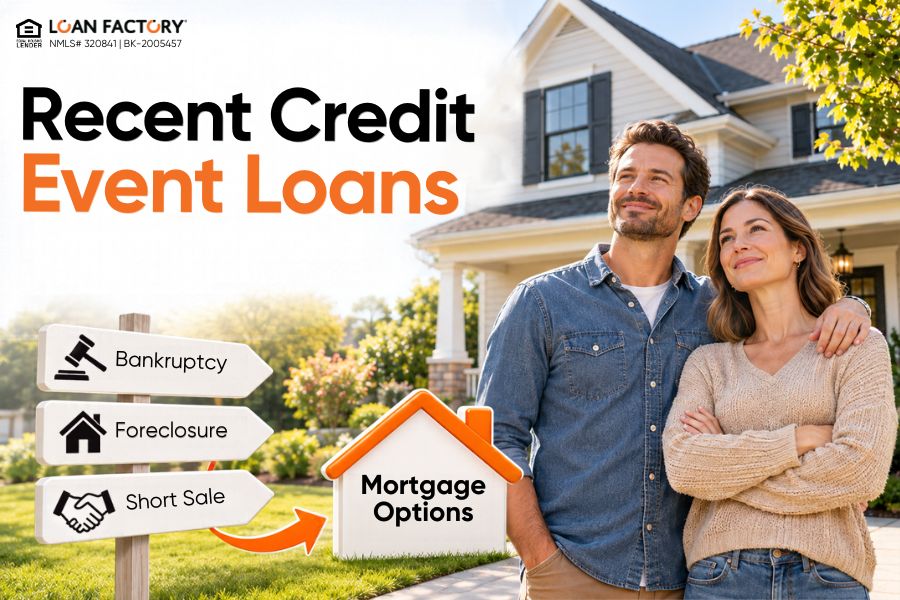 Recent Credit Event Loans: Mortgage Options After Bankruptcy or Foreclosure