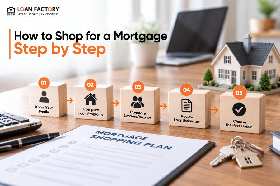 How to Shop for a Mortgage: Compare Lenders, Brokers, Rates, and Loan Offers