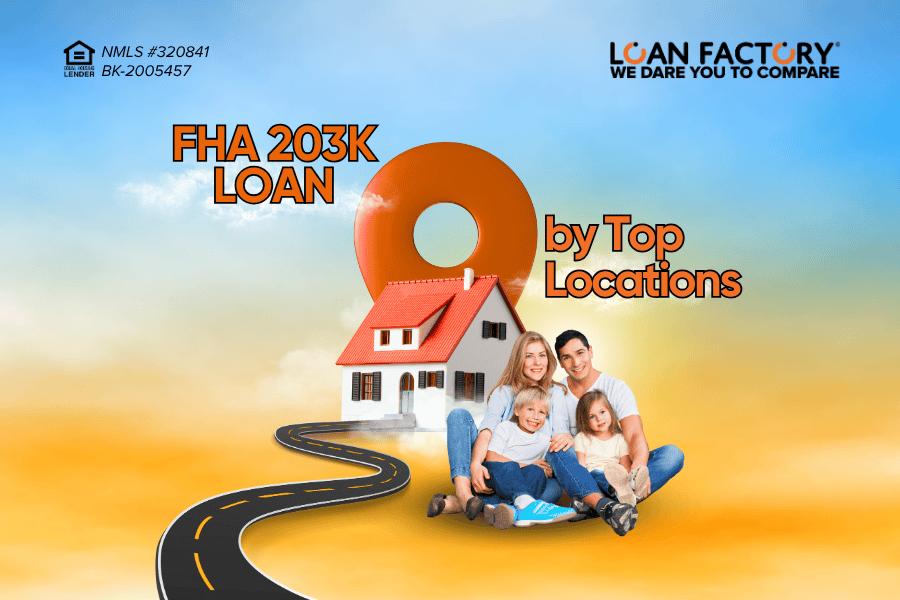 FHA 203k Loans by Top Locations FHA 203k Loans by Top Locations