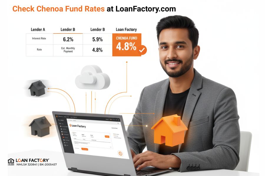Chenoa Fund Rates Today | Compare Live FHA + DPA Rates
