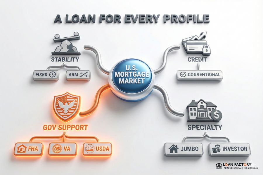 What Are the Different Types of Mortgages in the U.S.?