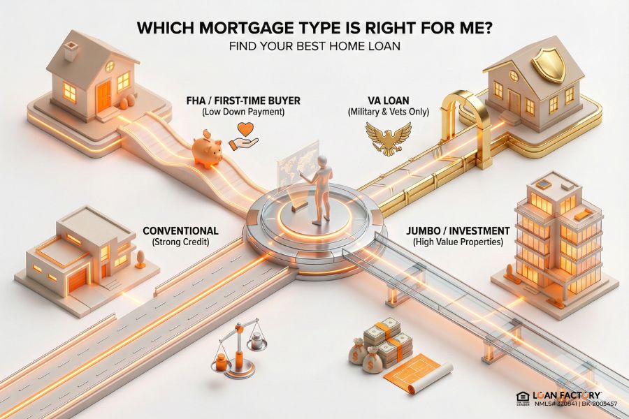 Which Mortgage Type Is Right for Me? Find Your Best Home Loan