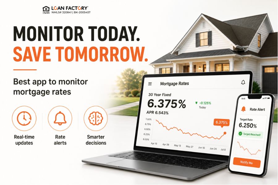Best App to Monitor Mortgage Rates | Get Rate Alerts & Compare Options