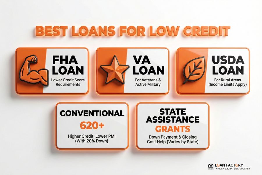 First Time Home Buyer Loans for Low Credit Scores First Time Home Buyer Loans for Low Credit Scores